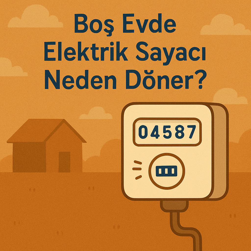 Boş Evde Elektrik Sayacı Neden Döner