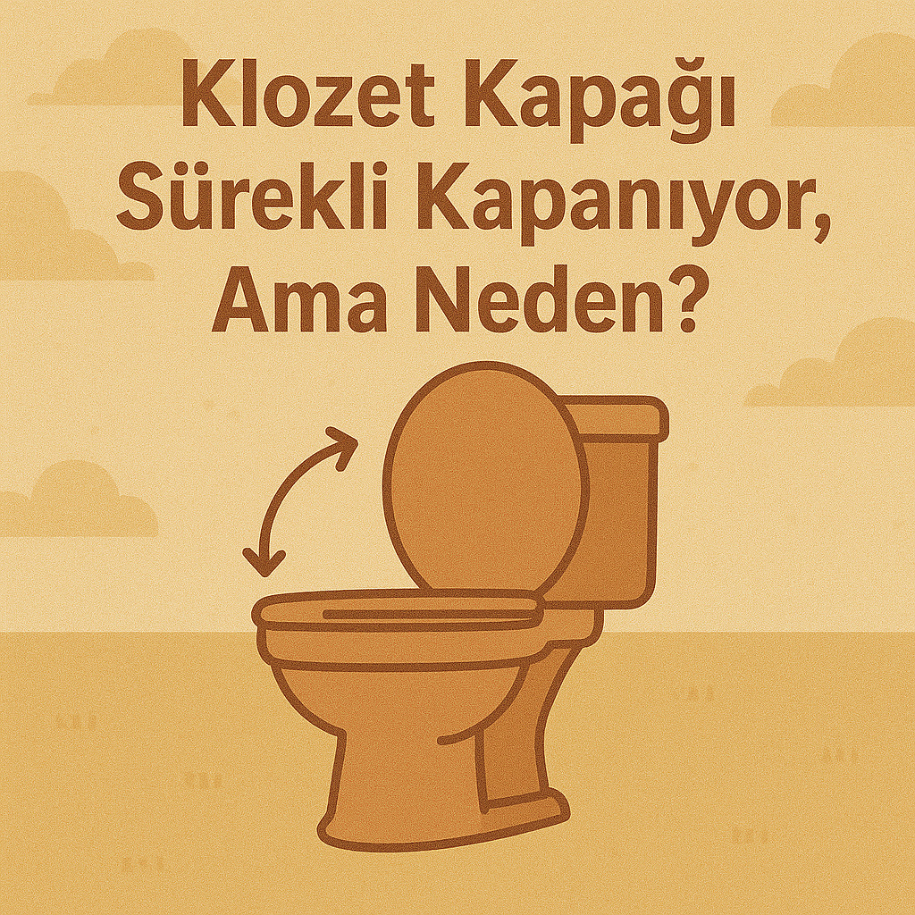 Klozet Kapağı Sürekli Kapanıyor