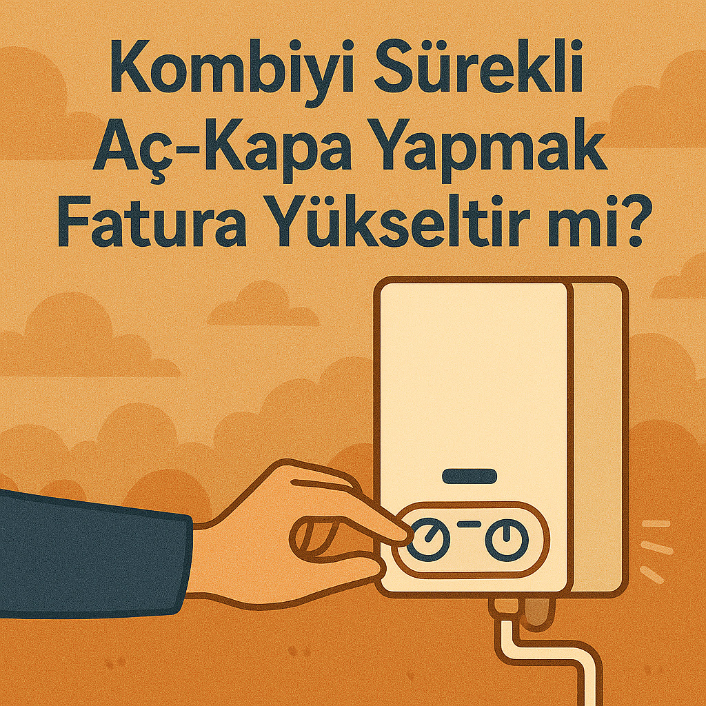 Kombiyi Aç Kapa Yapmak Faturayı Etkiler mi