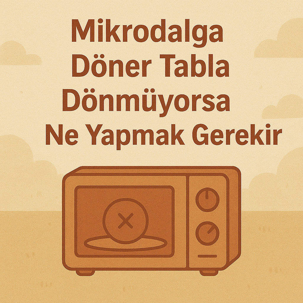 Mikrodalga Döner Tabla Dönmüyor