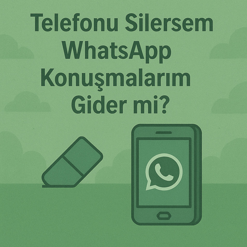 Telefonu Silince WhatsApp Konuşmaları Silinir mi