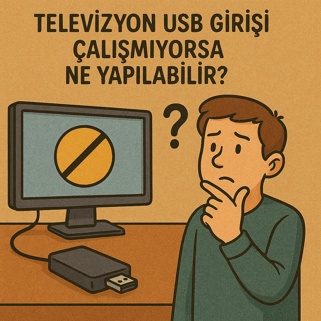 Televizyon USB Girişi Çalışmıyor