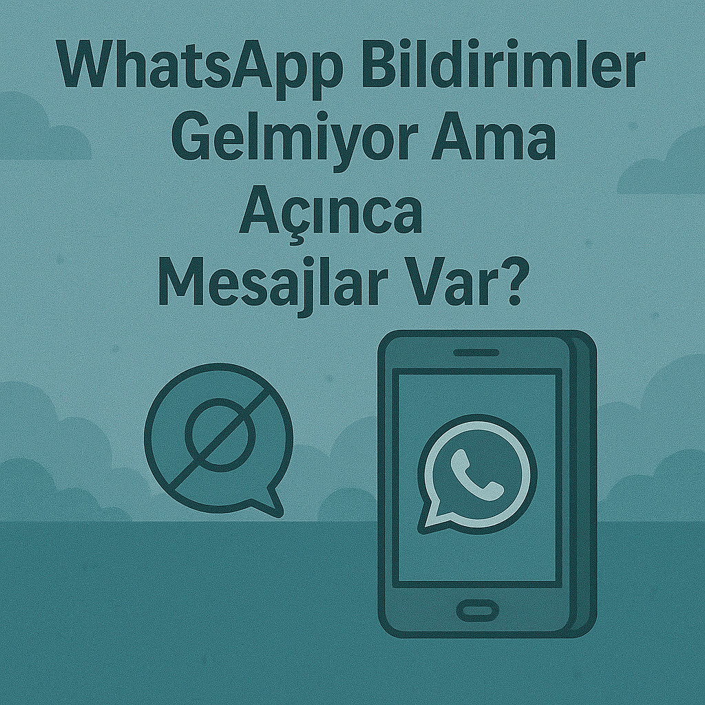 WhatsApp Bildirimleri Gelmiyor
