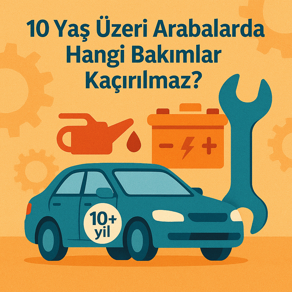 10 Yaş Üstü Arabalarda Bakım