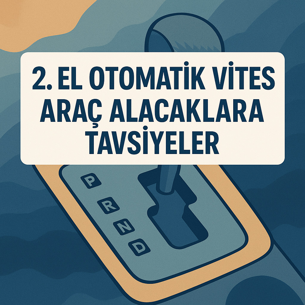 2. El Otomatik Vites Araç Alacaklara Tavsiyeler 2. El Otomatik Vites Araç Alacaklara Tavsiyeler