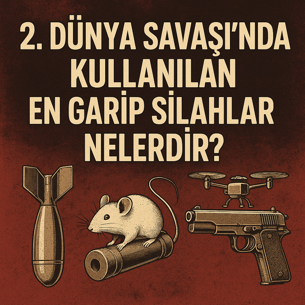 2. Dünya Savaşı’nda Kullanılan En Garip Silahlar Nelerdir?