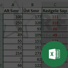 Excel Rastgele Sayı Üretme Yöntemleri