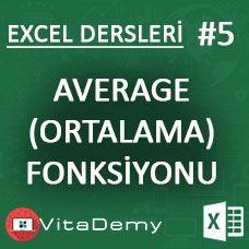 Excel AVERAGE (ORTALAMA) Fonksiyonu Kullanımı ve Örnekleri