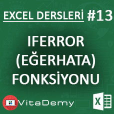 Excel IFERROR (EĞERHATA) Fonksiyonu Kullanımı ve Örnekleri