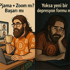 Pijama + Zoom = Başarı mı? Yoksa yeni bir depresyon formu mu?