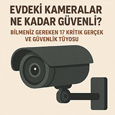 Evdeki Kameralar Ne Kadar Güvenli? Bilmeniz Gereken 17 Kritik Gerçek ve Güvenlik Tüyosu