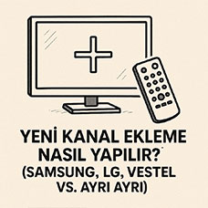 Televizyona Yeni Kanal Ekleme Nasıl Yapılır? (Samsung, LG, Vestel Vs. Ayrı Ayrı)