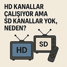 HD Kanallar Çalışıyor Ama SD Kanallar Yok, Neden?