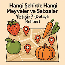 Hangi Şehirde Hangi Meyveler ve Sebzeler Yetişir? (Detaylı Rehber)