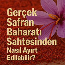 Gerçek Safran Baharatı Sahtesinden Nasıl Ayırt Edilebilir?