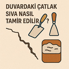 Duvardaki Çatlak Sıva Nasıl Tamir Edilir?