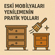Eski Mobilyaları Yenilemenin Pratik Yolları