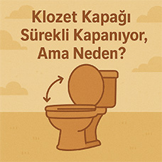 Klozet Kapağı Sürekli Kapanıyor, Ama Neden?