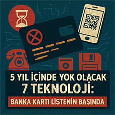 5 Yıl İçinde Yok Olacak 7 Teknoloji: Banka Kartı Listenin Başında