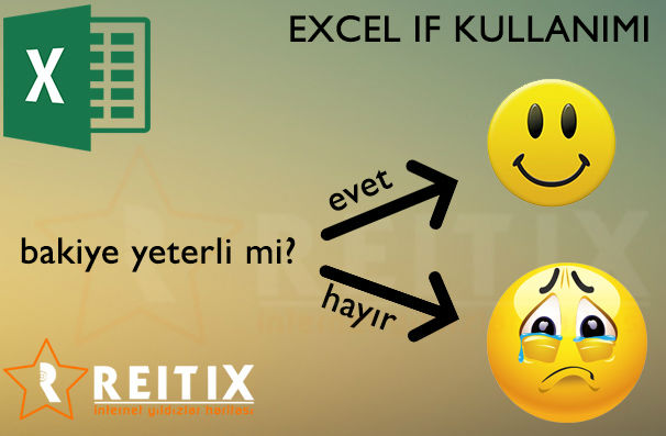 Excel if fonksiyonu