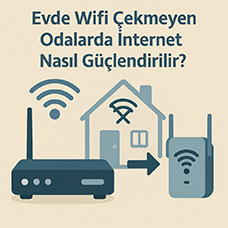 Evde Wifi Çekmeyen Odalarda İnternet Nasıl Güçlendirilir?
