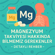Magnezyum Takviyesi Hakkında Bilmemiz Gerekenler - Detaylı Rehber