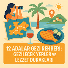 12 Adalar Gezi Rehberi: Gezilecek Yerler ve Lezzet Durakları