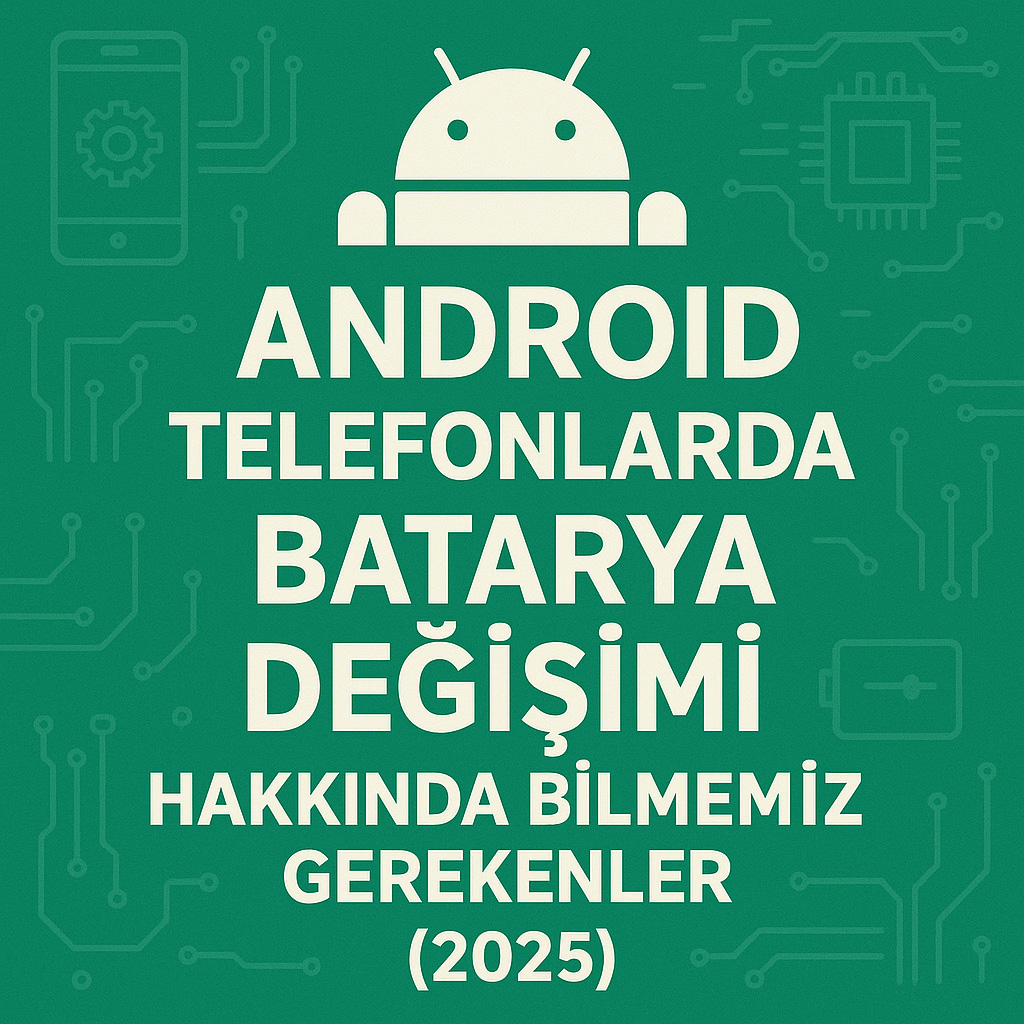 Android Telefonlarda Batarya Değişimi Hakkında