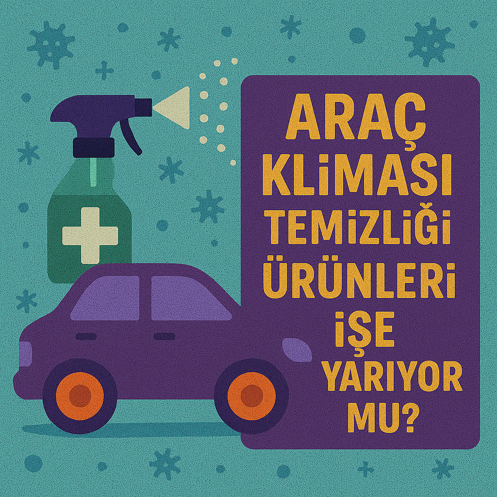 Araç Kliması Temizliği Ürünleri İşe Yarıyor mu?