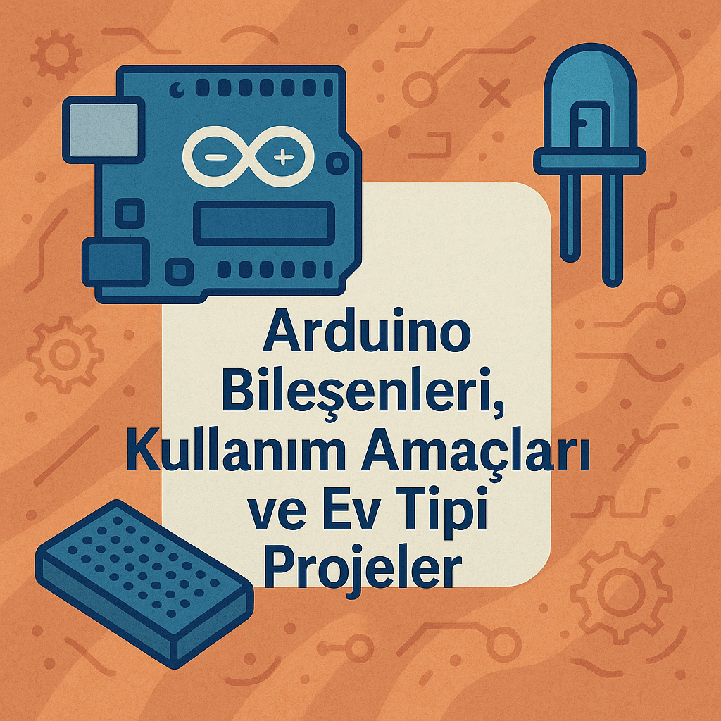 Arduino bileşenleri ve ev tipi projeler