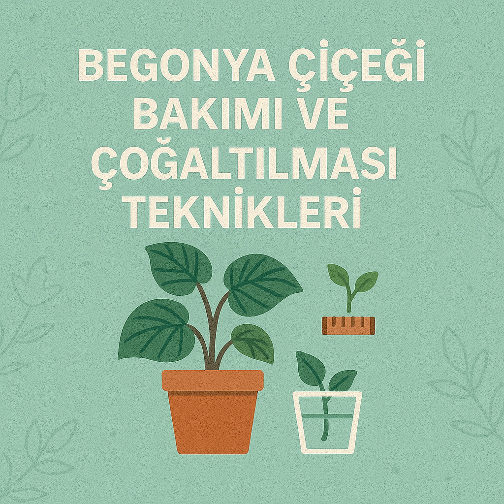 Begonya Çiçeği Bakımı ve Çoğaltılması