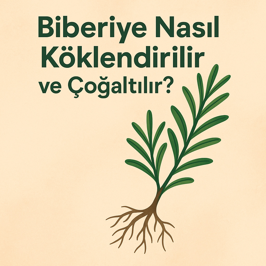 Biberiye Nasıl Köklendirilir ve Çoğaltılır