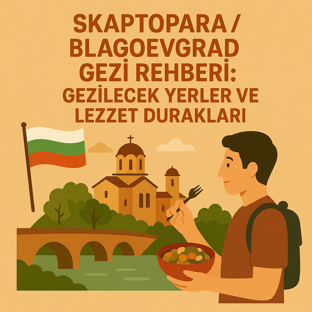 Skaptopara / Blagoevgrad Gezi Rehberi: Gezilecek Yerler ve Lezzet Durakları