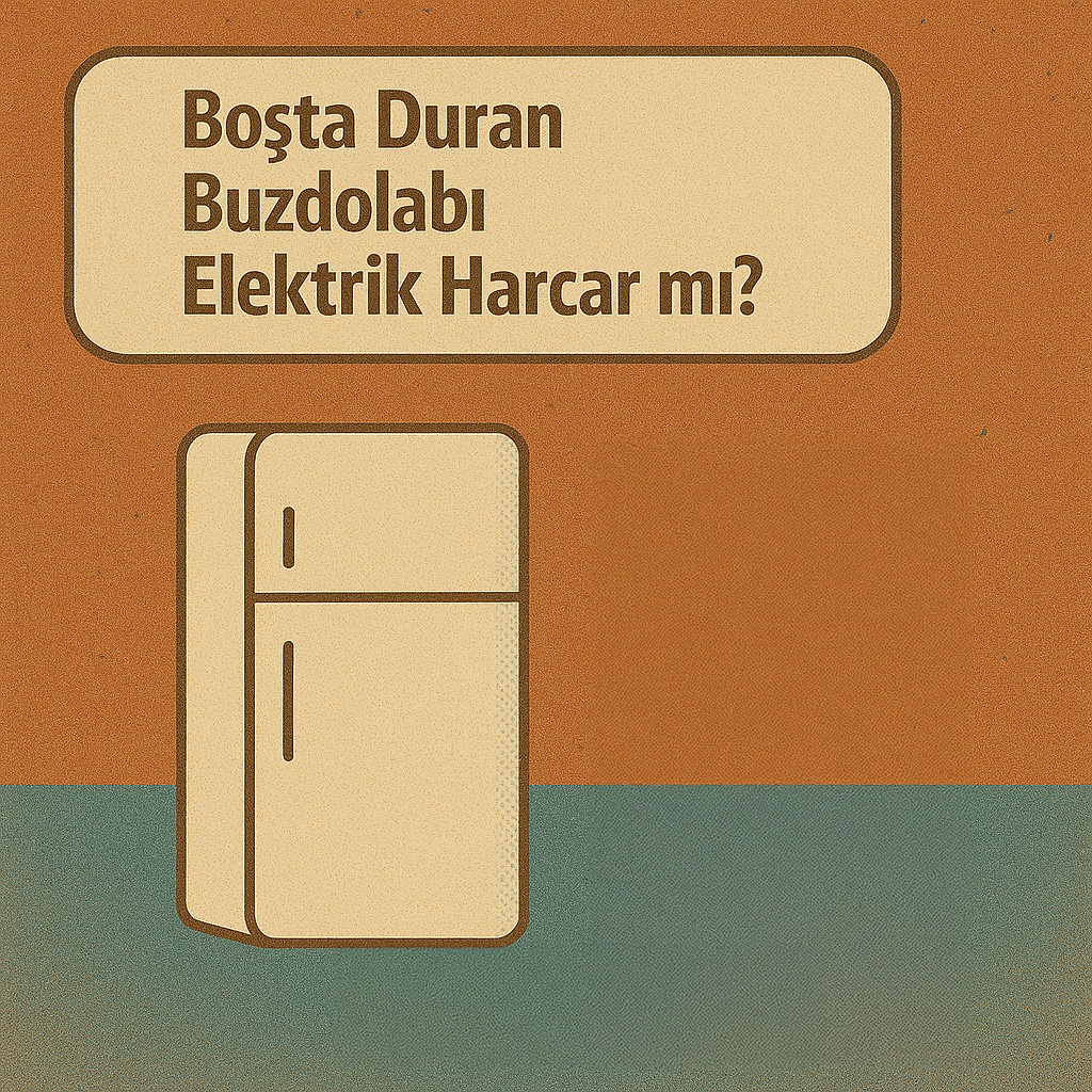 Boşta duran buzdolabı elektrik tüketimi