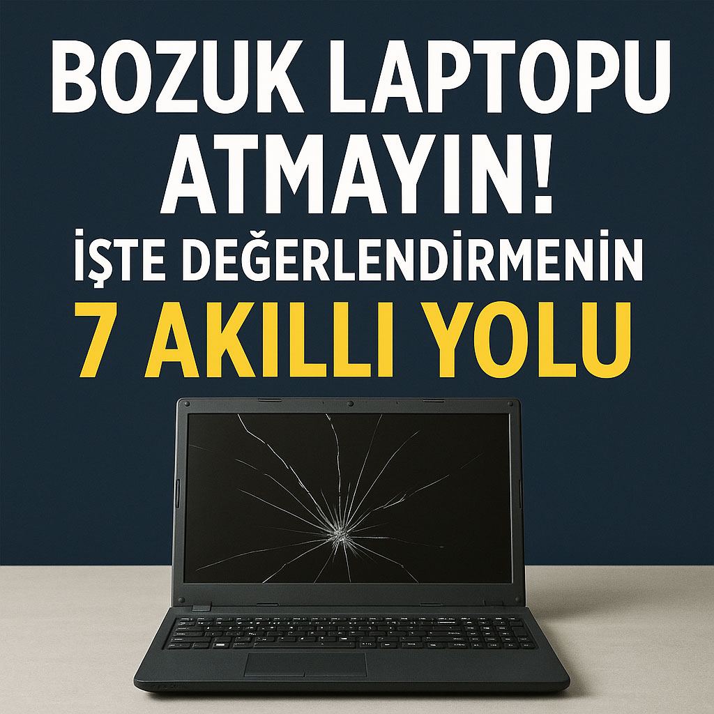 Bozuk Laptopu Değerlendirmenin Yolları