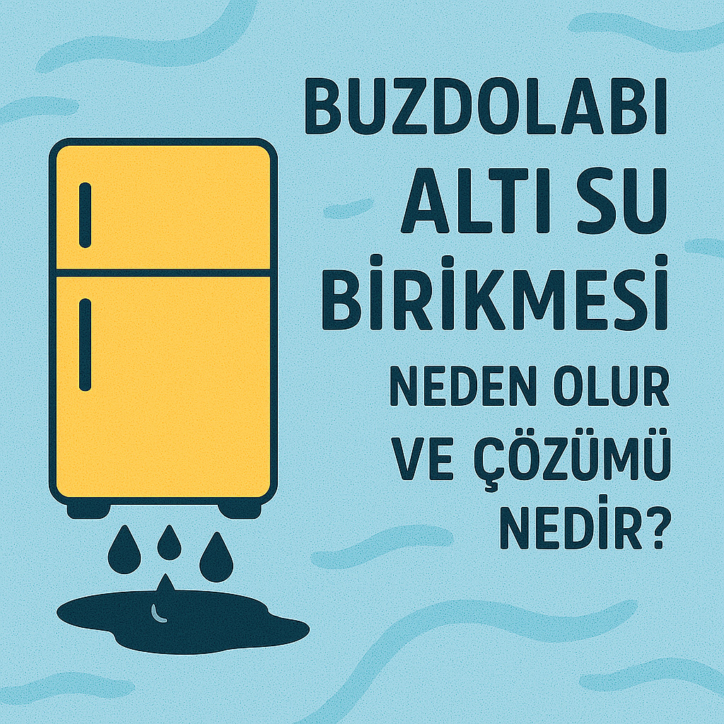 Buzdolabı Altı Su Birikmesi Neden Olur ve Çözümü Nedir?
