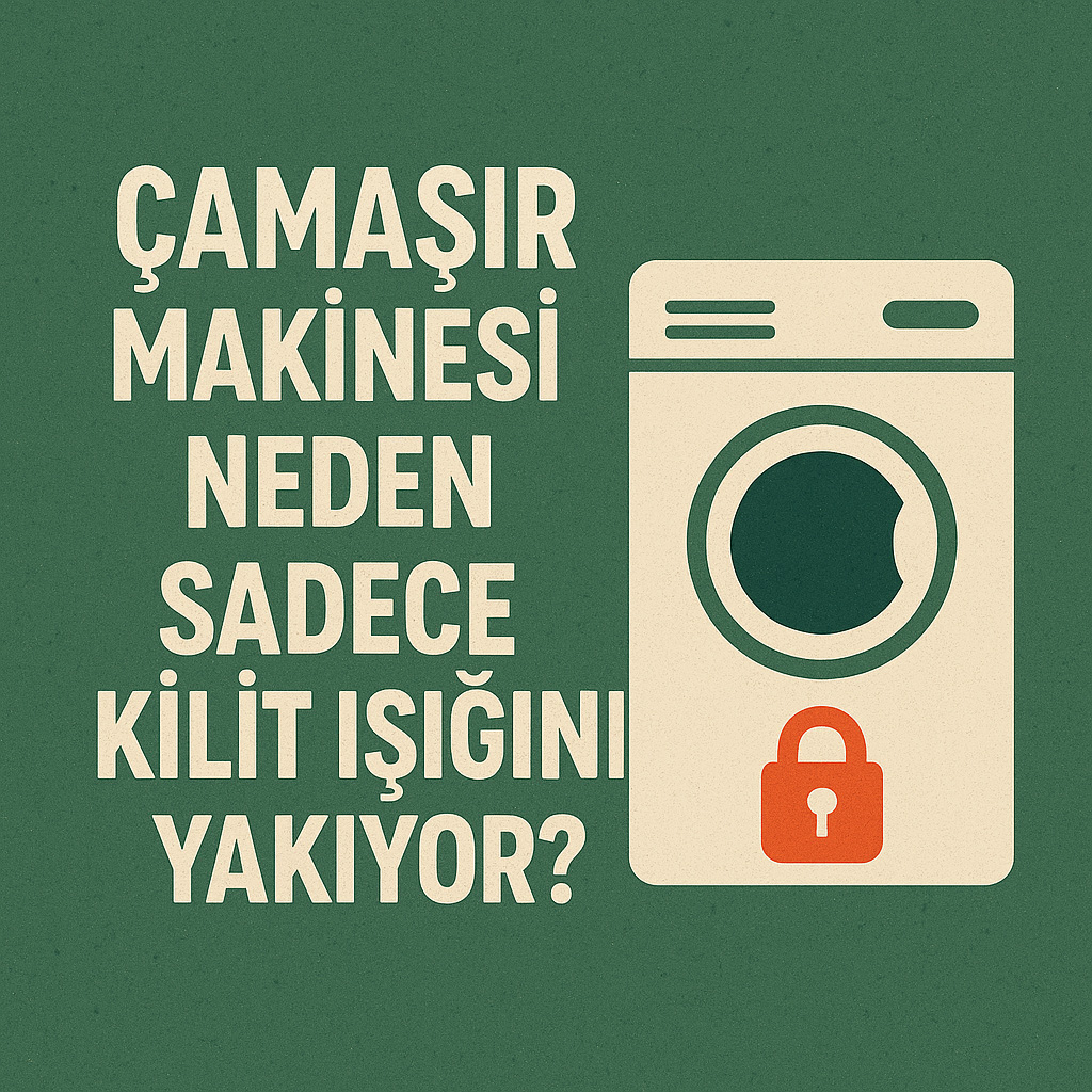 Çamaşır Makinesi Kilit Işığı