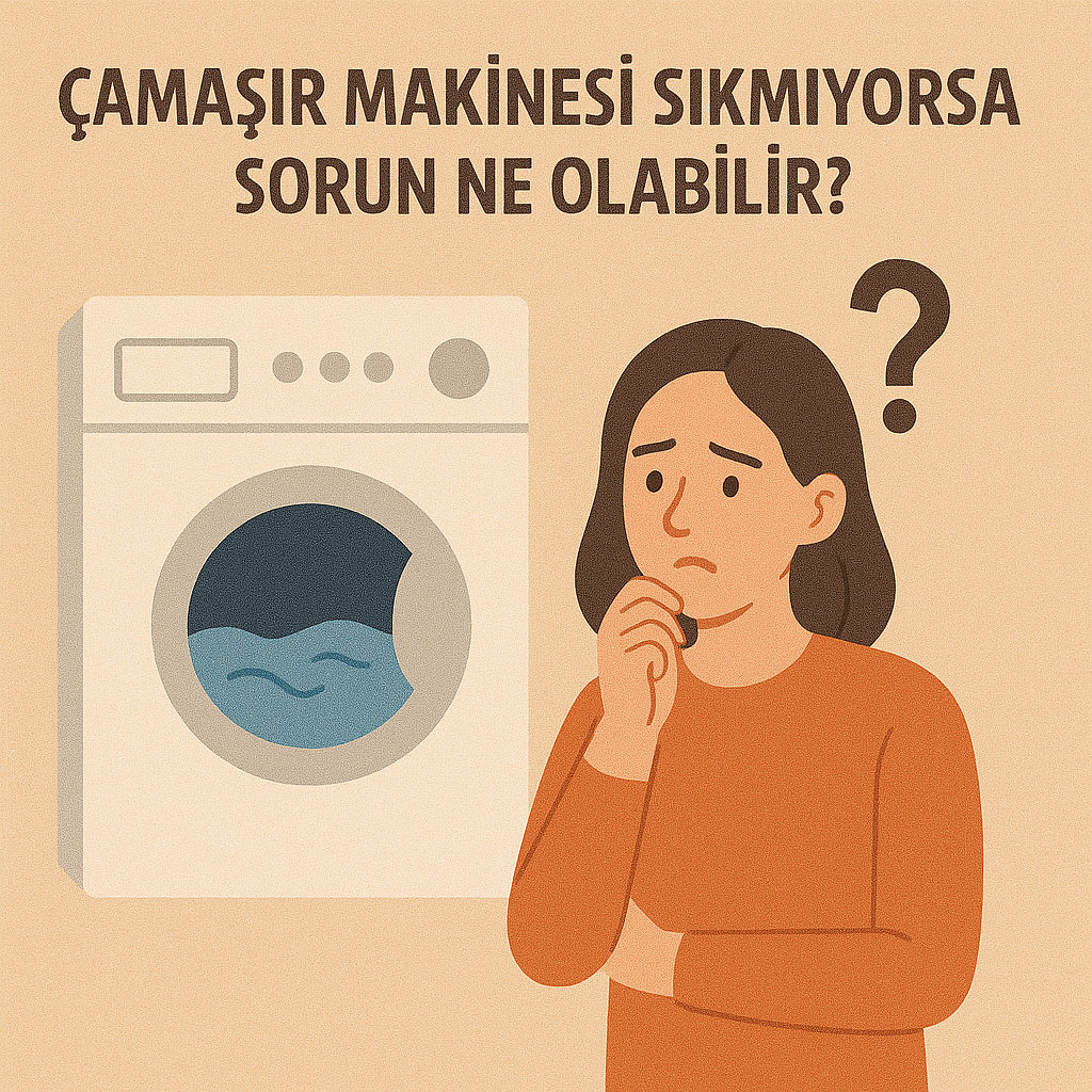 Çamaşır Makinesi Sıkmıyor