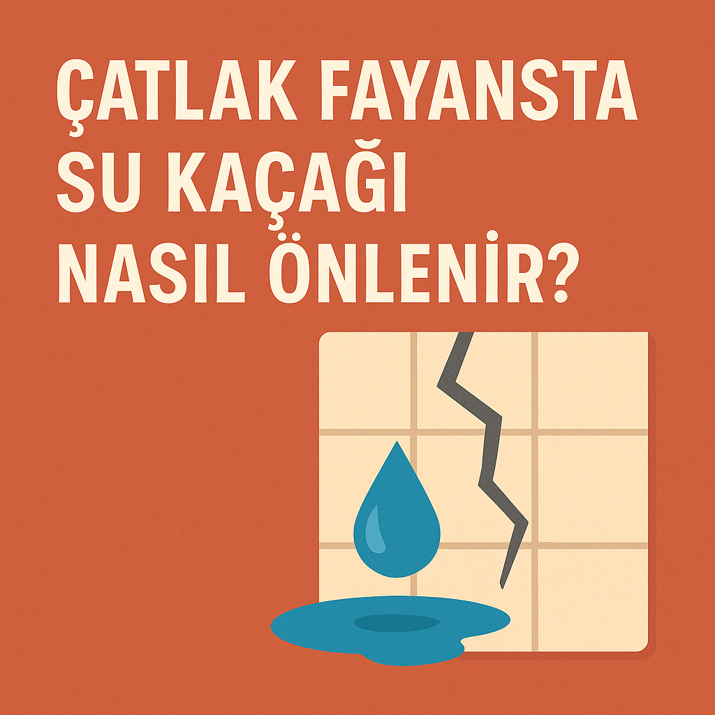 Çatlak Fayansta Su Kaçağı Nasıl Önlenir?