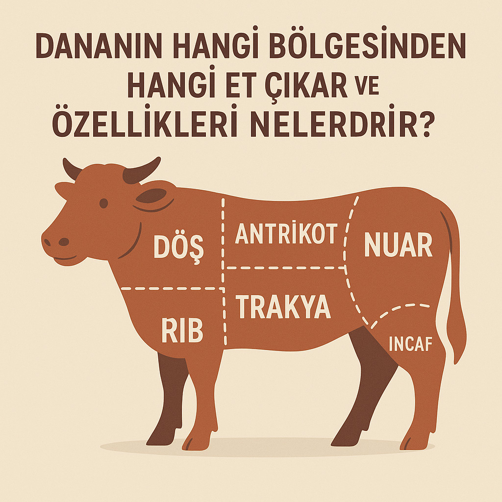 Dananın Hangi Bölgesinden Hangi Et