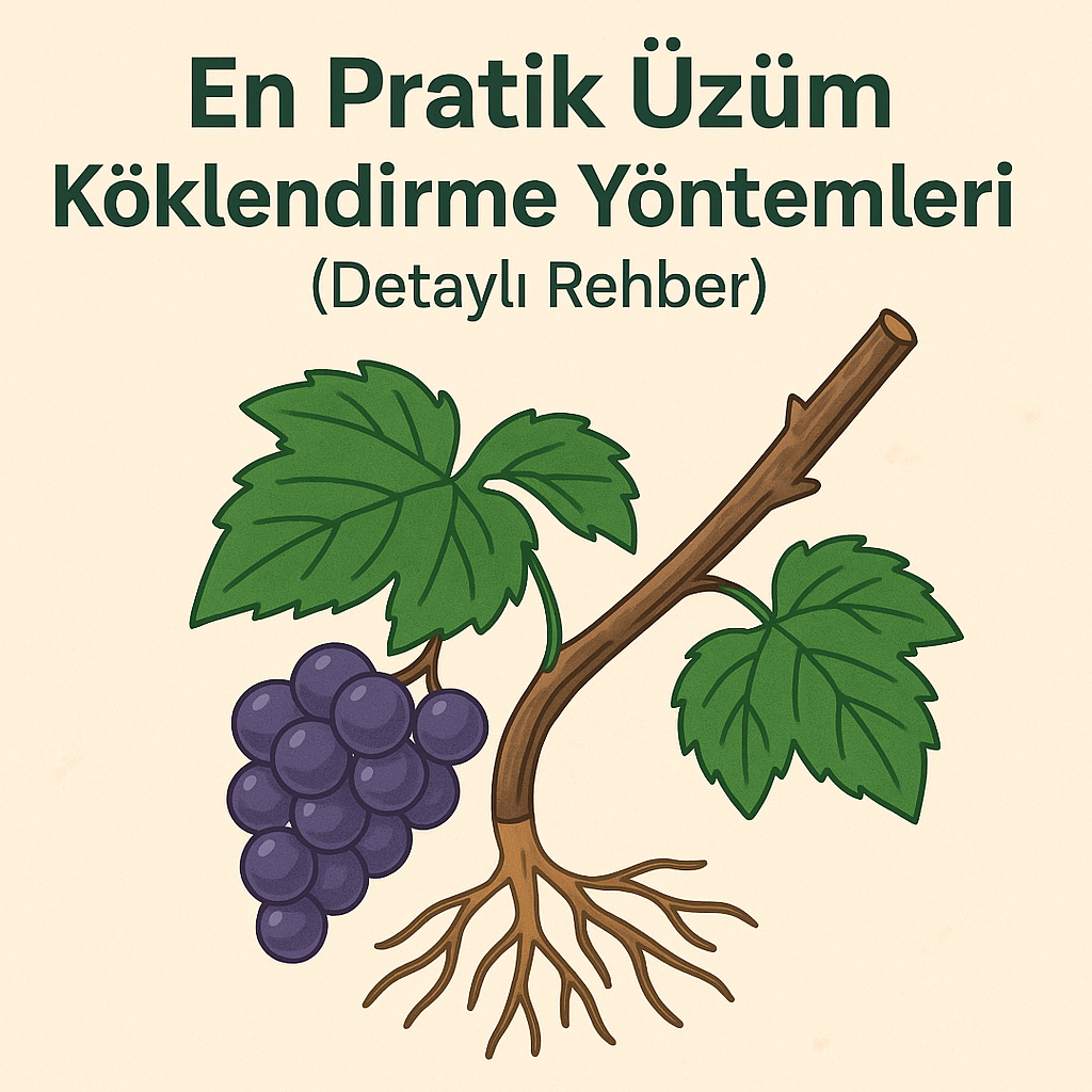 En Pratik Üzüm Köklendirme Yöntemleri