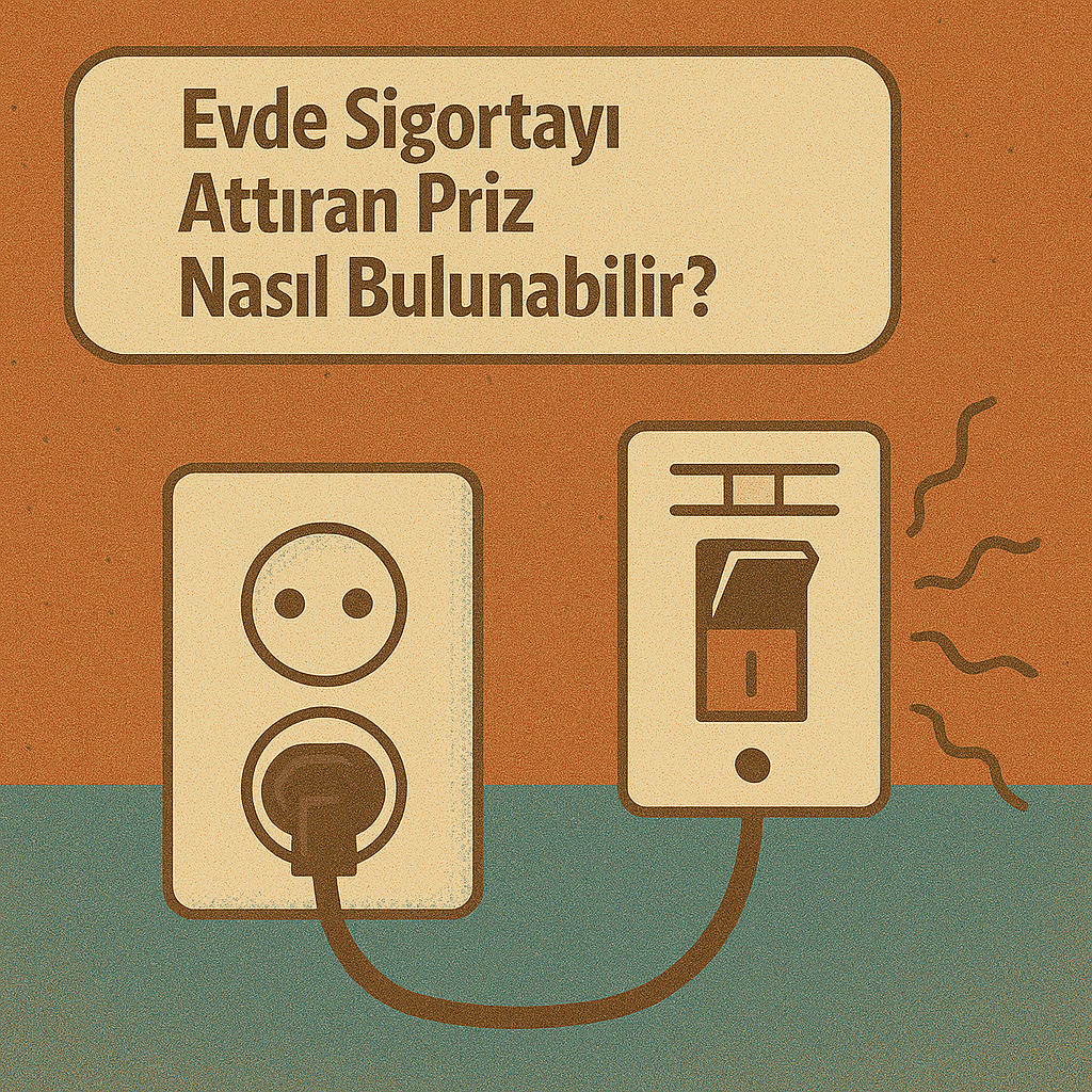 Sigortayı attıran prizi bulma yöntemleri