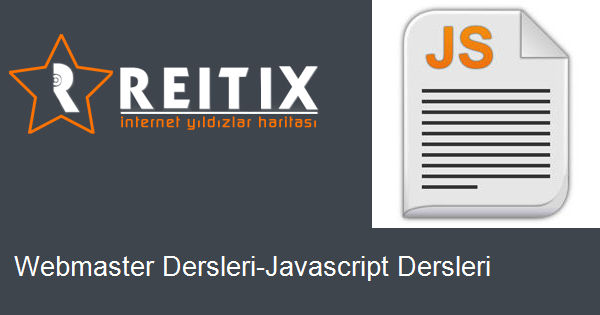 Webmaster Dersleri-Javascript Dersleri