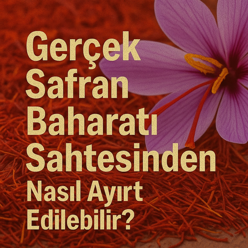 gerçek safran nasıl ayırt edilebilir