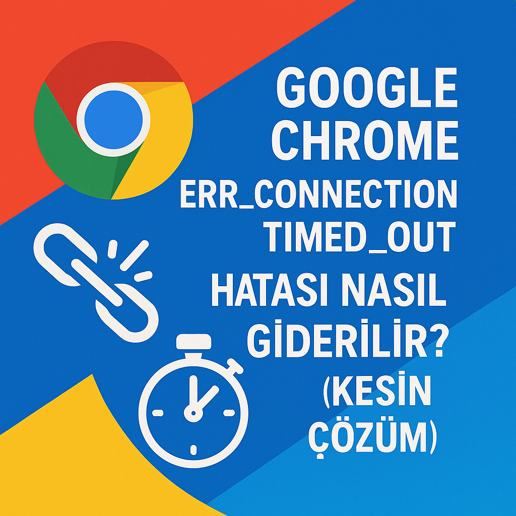 Google Chrome ERR_CONNECTION_TIMED_OUT Hatası Nasıl