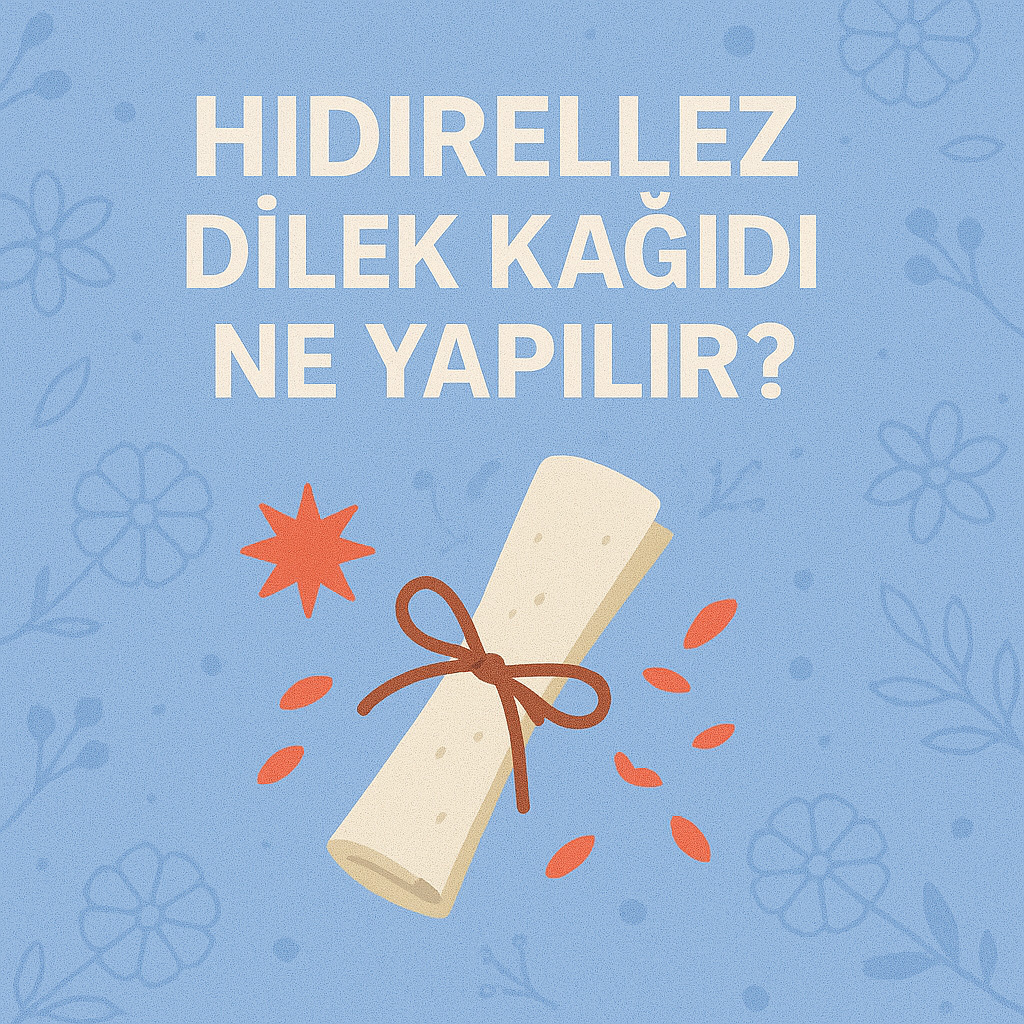 Hıdırellez Dilek Kağıdı Ne Yapılır