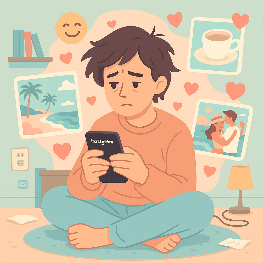 Instagram'da Sürekli Mutlu Gözükmek Zorunda Mıyız