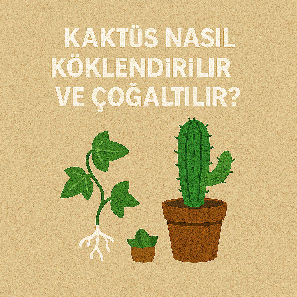 Kaktüs Nasıl Köklendirilir ve Çoğaltılır