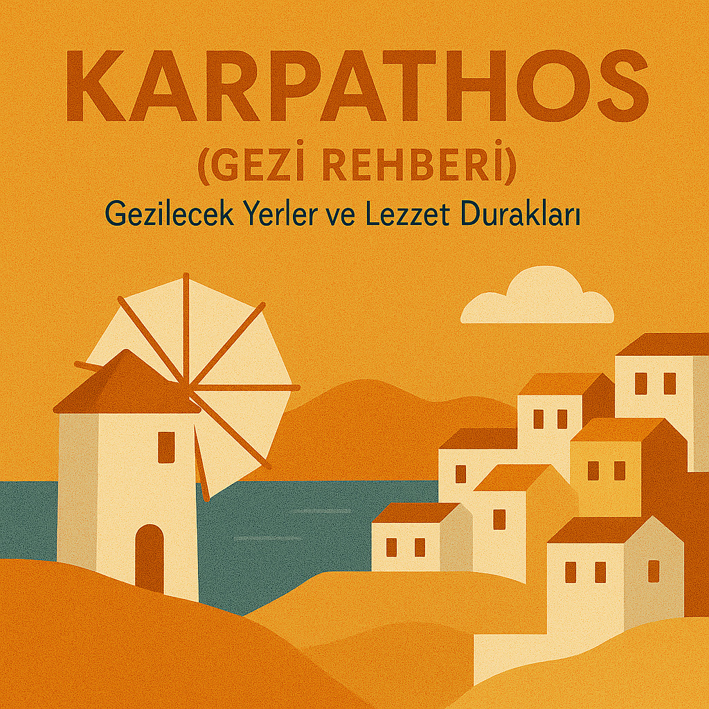 Karpathos Gezi Rehberi: Gezilecek Yerler ve Lezzet Durakları Karpathos Gezi Rehberi: Gezilecek Yerler ve Lezzet Durakları