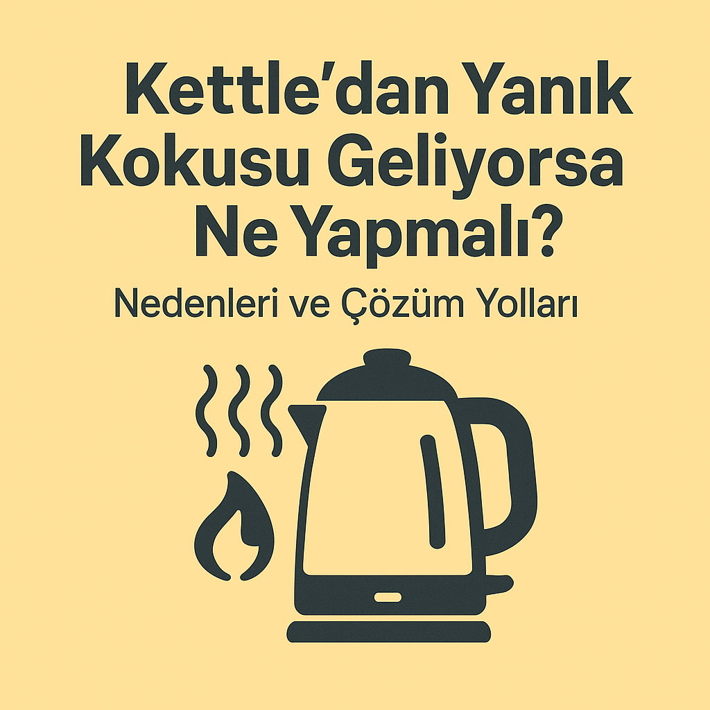 kettle yanık kokusu